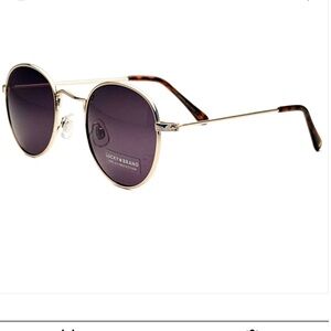 Lucky Brand NELS-0GOL-51 gold frame glasses